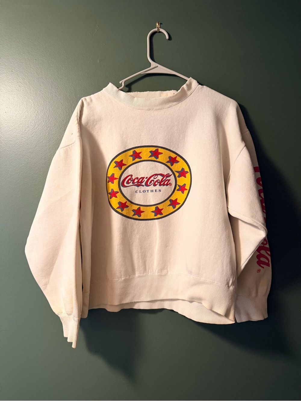 Rare Vintage 1990s Coca-Cola Crewneck Sweatshirt